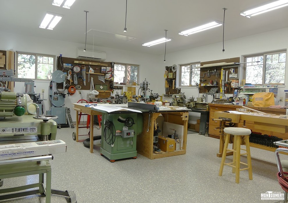 Hebeisen Garage & Workshop, custom design in Central Oregon, photo 6 of 7